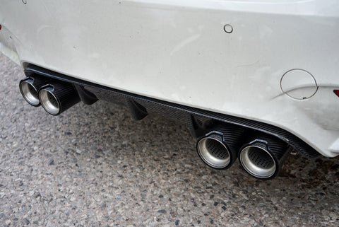 BMW M3 M4 F80 F82 F83 M PERFORMANCE CARBON FIBRE REAR DIFFUSER – ModNations