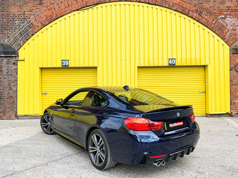 BMW 4 SERIES F32 F33 F36 GLOSS BLACK SIDE SKIRT EXTENSIONS – ModNations