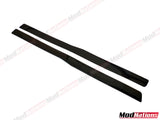 BMW M3 M4 F80 F82 F83 GLOSS BLACK SIDE SKIRT EXTENSIONS